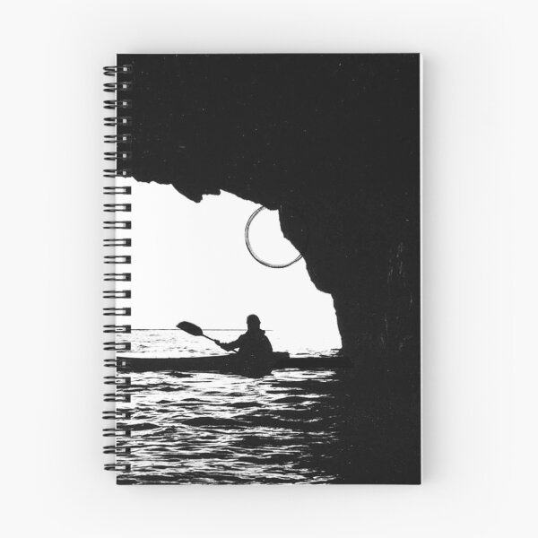 Item preview, Kayaker in sea cave designed and sold by Kayarchy.