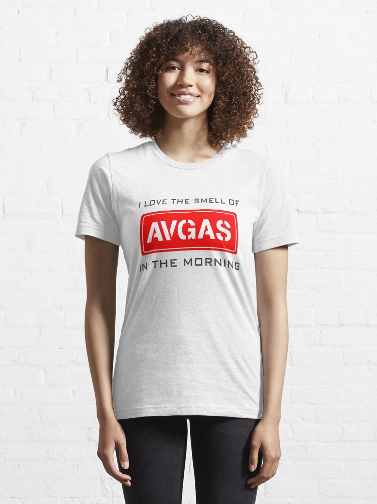 Alternate view of Model 9 - Smell of Avgas Essential T-Shirt