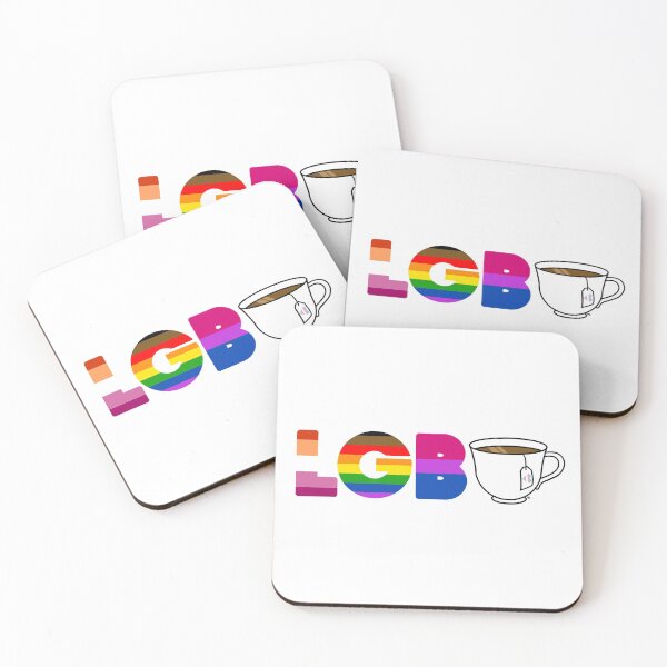 LGBTea Coasters (Set of 4)