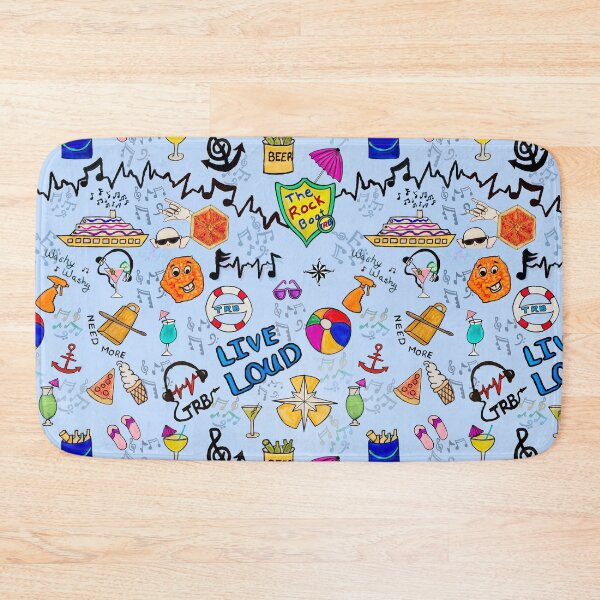 Item preview, The Rock Boat Music Cruise specialty pattern designed and sold by MelindaLedsome.
