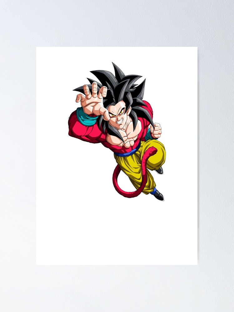 Desenho Goku SSJ - versão preto e branco
