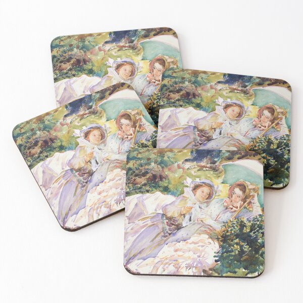 Item preview, Simplon Pass The Tease by John Singer Sargent (1911) designed and sold by allhistory.
