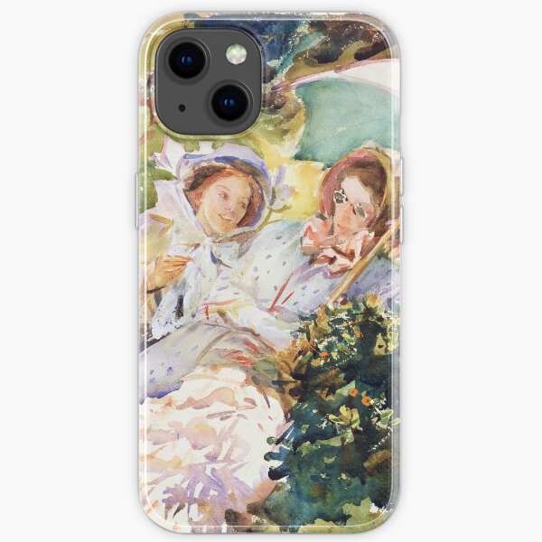 Simplon Pass The Tease by John Singer Sargent (1911) iPhone Soft Case