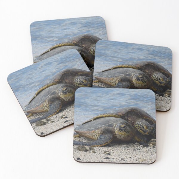 Item preview, Two Turtles Snuggling on the Beach designed and sold by photosbypamela.