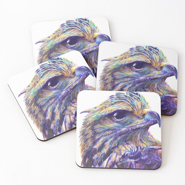 Item preview, Eagle Art - Colorful Eagle Design designed and sold by Kitslam Art.