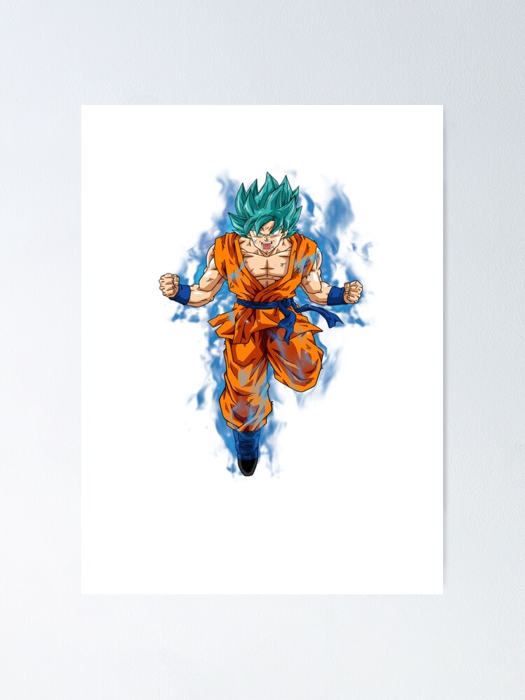 Gogeta blue Poster by Frag57