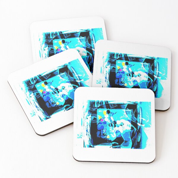 Item preview, green/blue/black pattern.[smiley100.] designed and sold by smiley100.