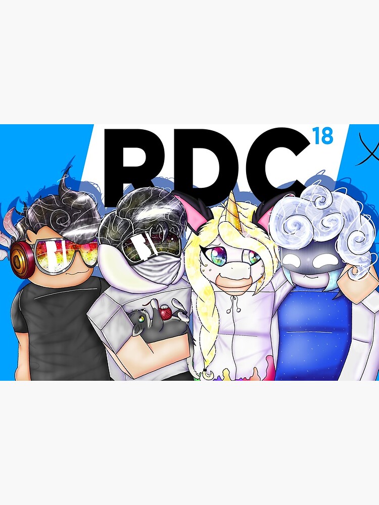 Roblox Rdc 2018 Art Board Print By Duffyxx Redbubble - roblox for the final day of rdc2018 were presenting