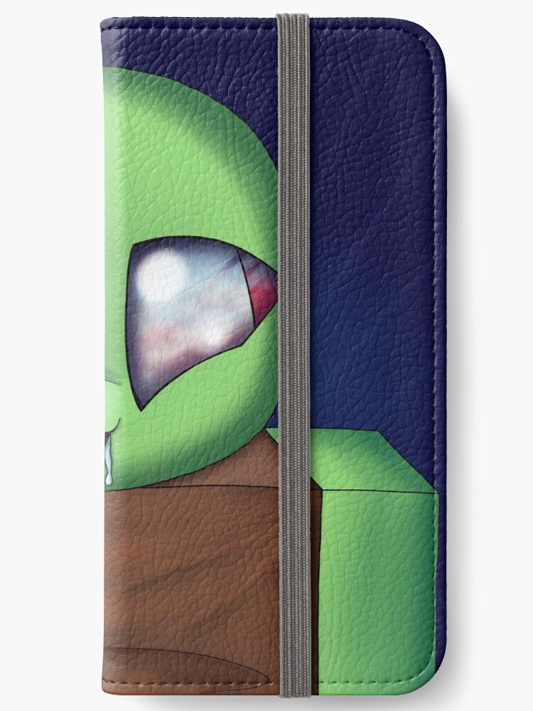 Roblox Zombie Iphone Wallet By Duffyxx Redbubble - zombie flag roblox