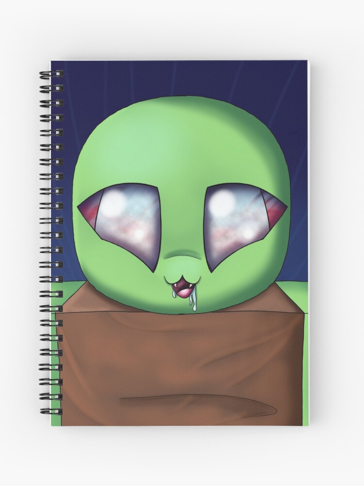 Roblox Zombie Spiral Notebook By Duffyxx Redbubble - roblox spiral notebooks redbubble