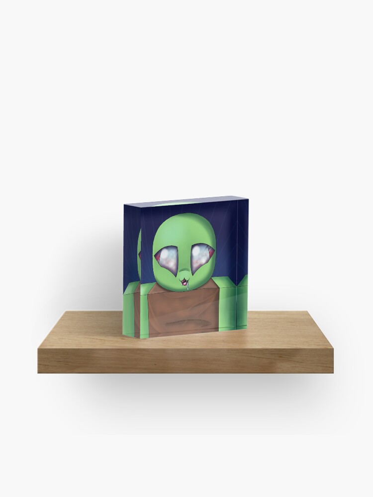Roblox Zombie Acrylic Block By Duffyxx Redbubble - roblox zombie images