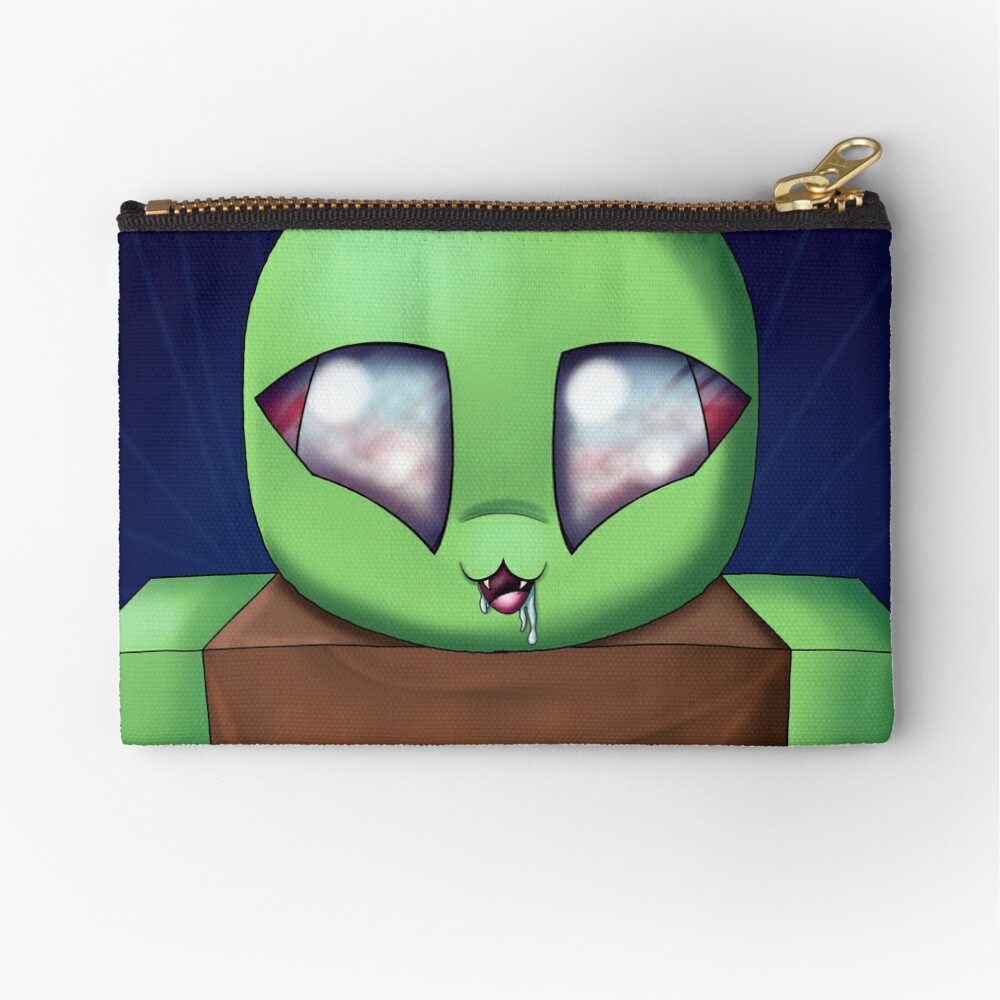 Roblox Zombie Zipper Pouch By Duffyxx Redbubble - roblox sword pile laptop sleeve by neloblivion redbubble