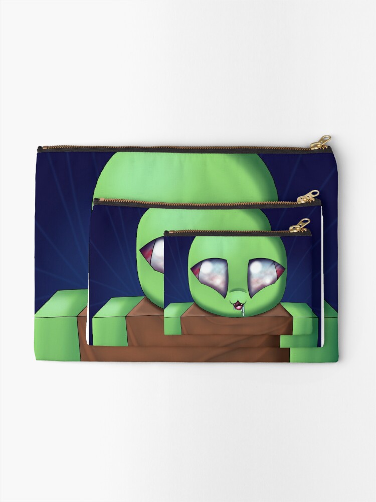 Roblox Zombie Zipper Pouch By Duffyxx Redbubble - roblox sword pile laptop sleeve by neloblivion redbubble