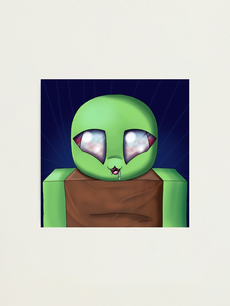 Roblox Zombie Photographic Print By Duffyxx Redbubble - zombie mutant roblox