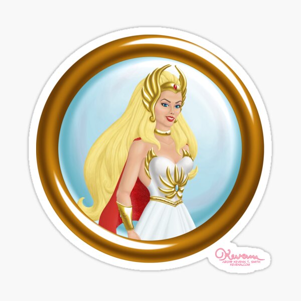 Valkyrie Cameo by Kevenn T. Smith Sticker