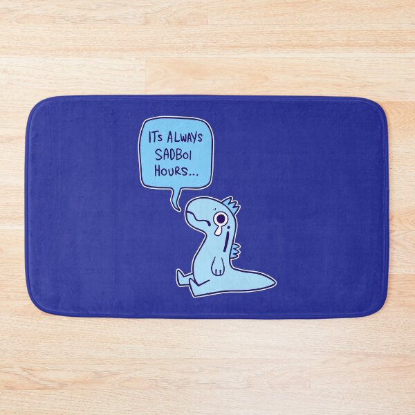 Item preview, Sadboi hours - blue designed and sold by psychonautic.