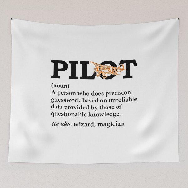 Artikelvorschau, Lustiges Geschenk des Pilotendefinitionsflugzeugpiloten für Mannfrauenkinder entworfen und verkauft von hadleydesigns.