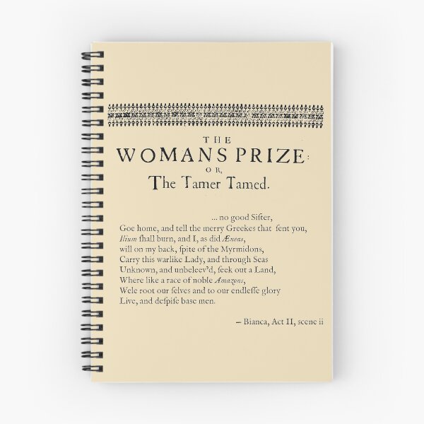 Item preview, The Woman's Prize - Bianca's Amazon Speech designed and sold by natecroc19.