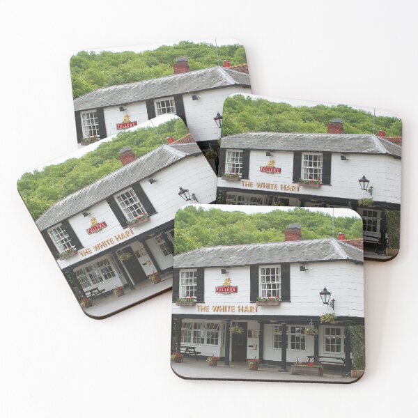Item preview, White Hart hotel, Stockbridge, England designed and sold by FranWest.