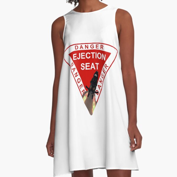 Model 52 - Danger Ejection Seat! A-Line Dress