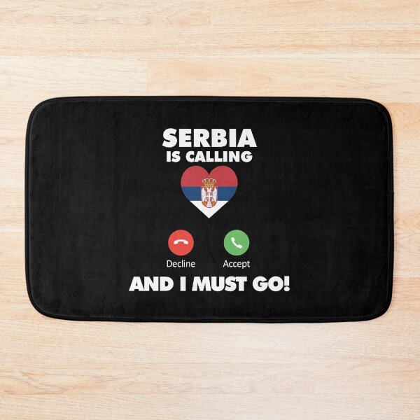 Item preview, Serbia is Calling and I Must Go designed and sold by HelloFromAja.