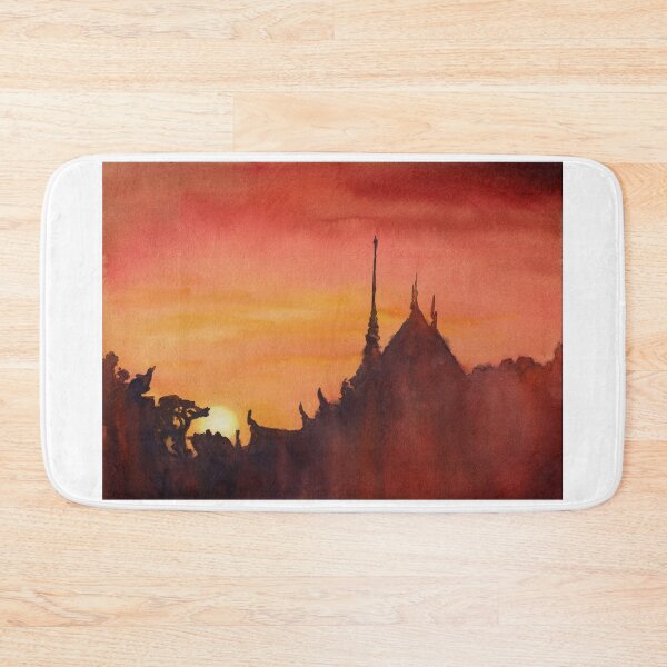 Item preview, Wat Arun along the Chao Praya river in the Thai city of Bangkok- Thailand designed and sold by rfoxphoto.
