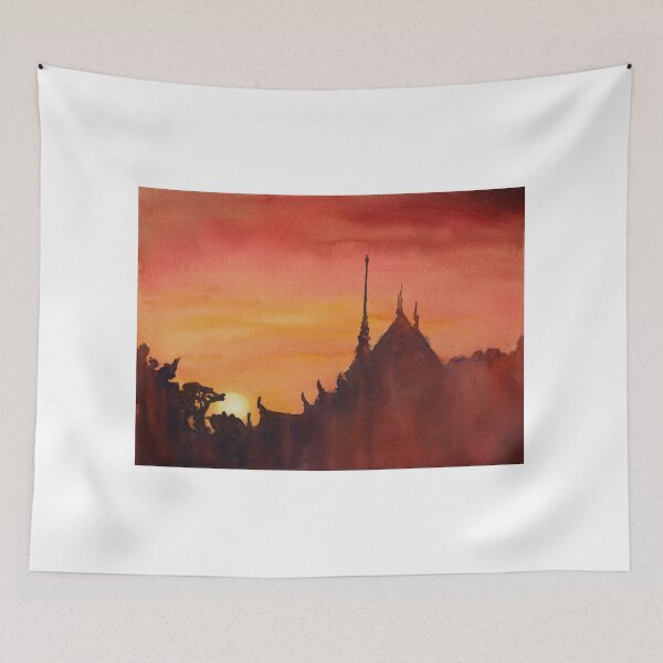 Item preview, Wat Arun along the Chao Praya river in the Thai city of Bangkok- Thailand designed and sold by rfoxphoto.