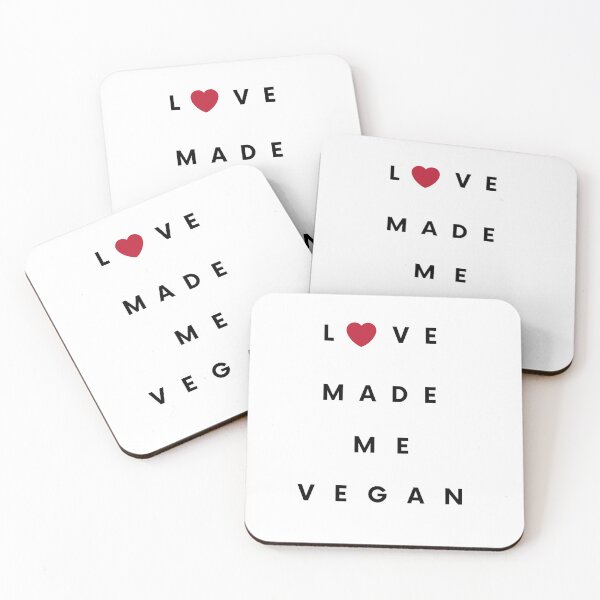 Item preview, Love made me vegan designed and sold by Corner-store.
