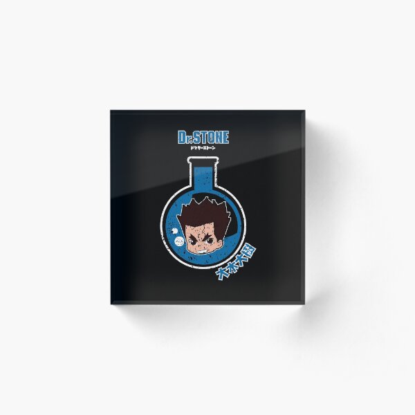 DR. STONE: TAIJU CHIBI (GRUNGE STYLE) Acrylic Block
