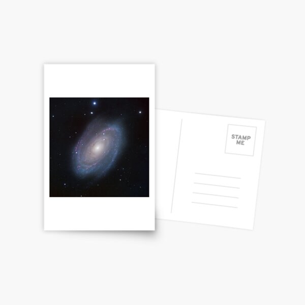 messier 81 bode nebula Postcard