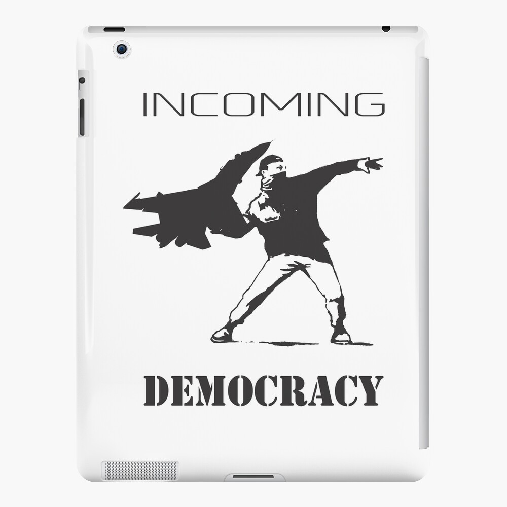 Model 63 - Throwing Democracy iPad Case & Skin