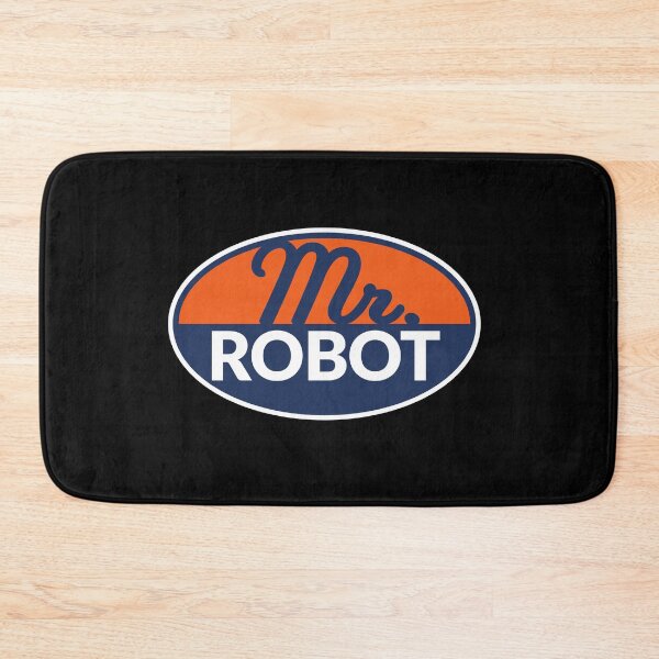 Item preview, New Alternate Mr Robot Oval Orange Blue Logo designed and sold by adidabu.
