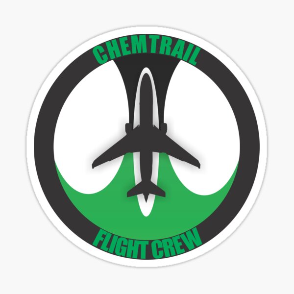 Model 64 - Chemtrail Flight Crew Sticker