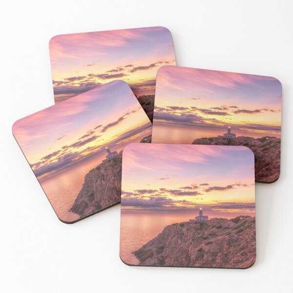 Item preview, Far de Capdepera at sunrise designed and sold by bestofmallorca.