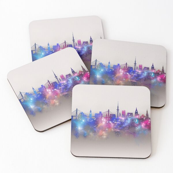 Item preview, hamburg skyline designed and sold by BekimART2.