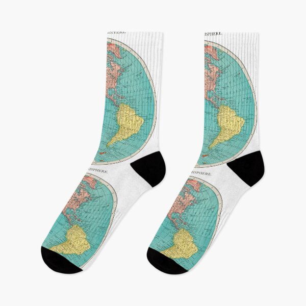 Item preview, Western Hemisphere (World Atlas, 1908) designed and sold by circuitsnap.