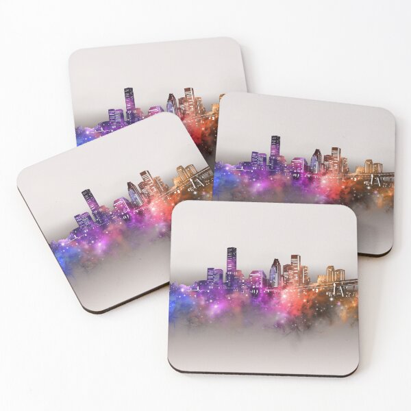 Item preview, houston skyline designed and sold by BekimART2.