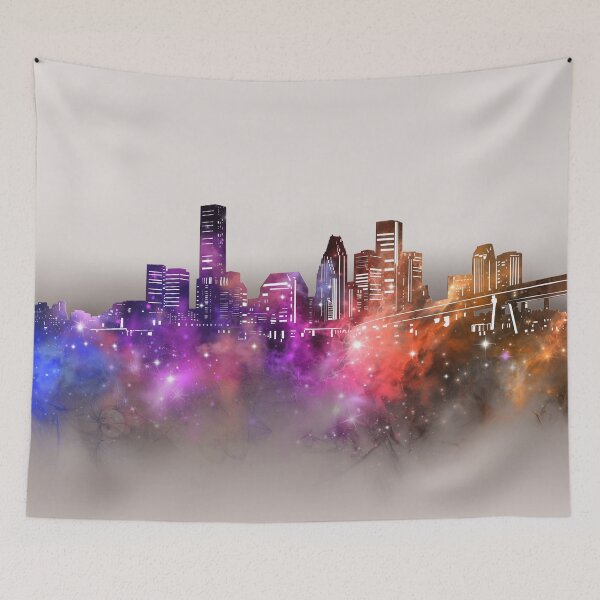 Item preview, houston skyline designed and sold by BekimART2.