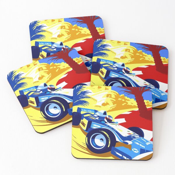Item preview, MONACO GRAND PRIX; Vintage Auto Racing Print designed and sold by posterbobs.