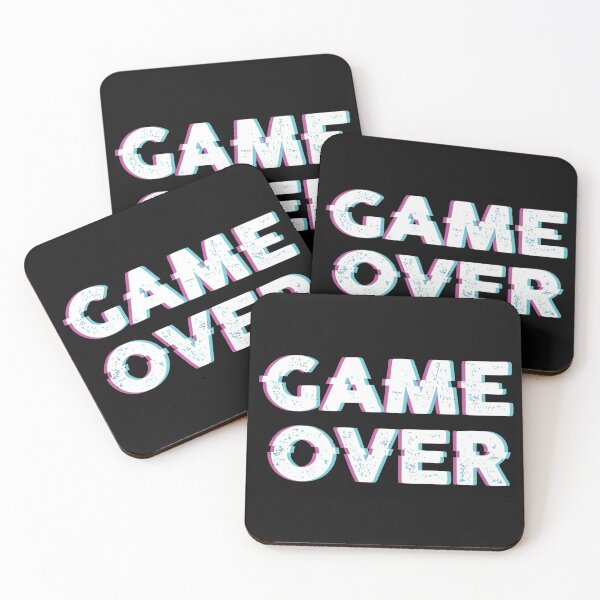 Item preview, Game Over designed and sold by metalpika.