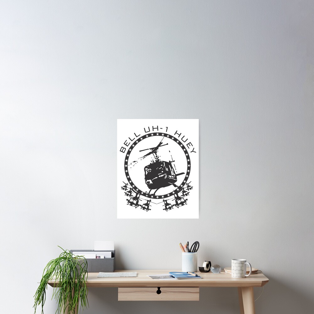 Model 69 - Bell UH-1 Huey Poster