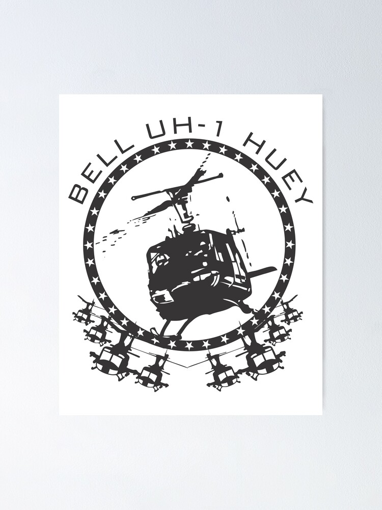 Alternate view of Model 69 - Bell UH-1 Huey Poster