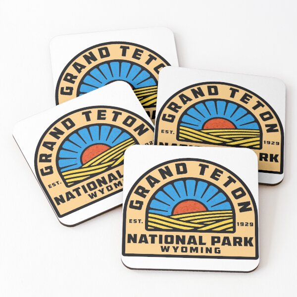 Aperçu de l'œuvre PARC NATIONAL DU GRAND TETON WYOMING TETONS créée et vendue par DESTINATIONS DECAL.