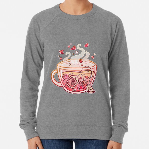 Sweet Rose Tea Lightweight Sweatshirt