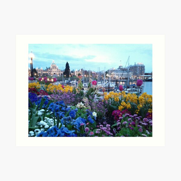 Beatiful Victoria, Capital of Beautiful British Columbia Art Print