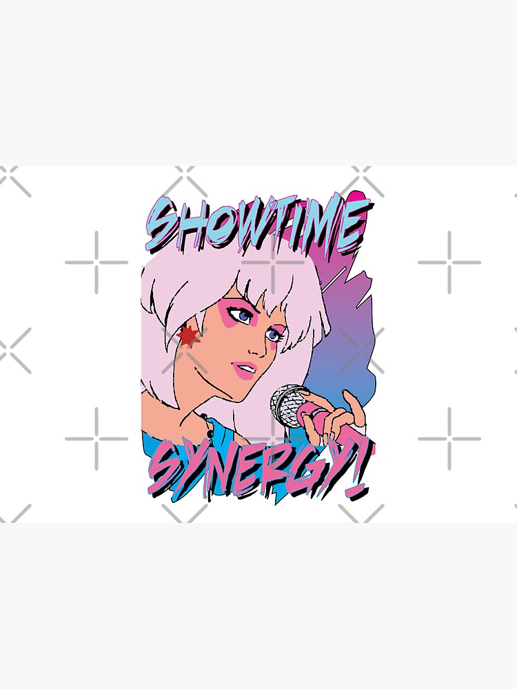 Jem and the Holograms Band Cartoon Showtime Synergy Misfits 80s Party Mask by PunkSpaceWars