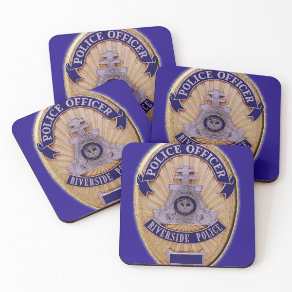 Item preview, Riverside Police Department Badge designed and sold by Lawrence Baird.