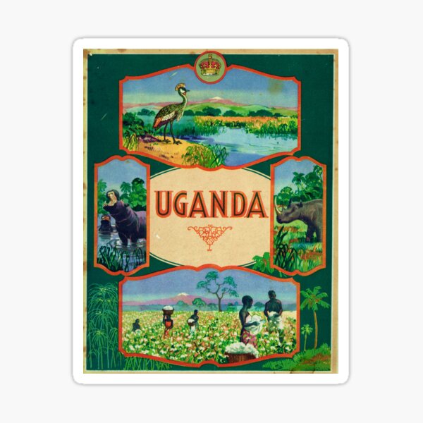 Item preview, Uganda - Vintage Travel  designed and sold by Culturio.