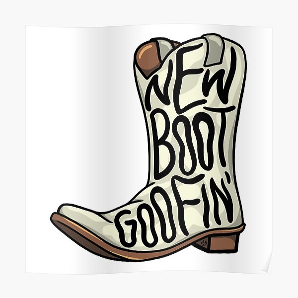 Cowboy Boots Posters | Redbubble