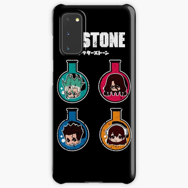 DR. STONE: ALL CHARACTERS CHIBI (GRUNGE STYLE) Samsung Galaxy Snap Case